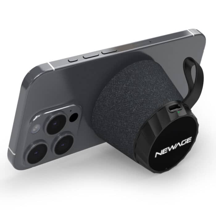 YANKI SİYAH BLUETOOTH MIKNATISLI IŞIKLI HOPARLÖR - Görsel 2