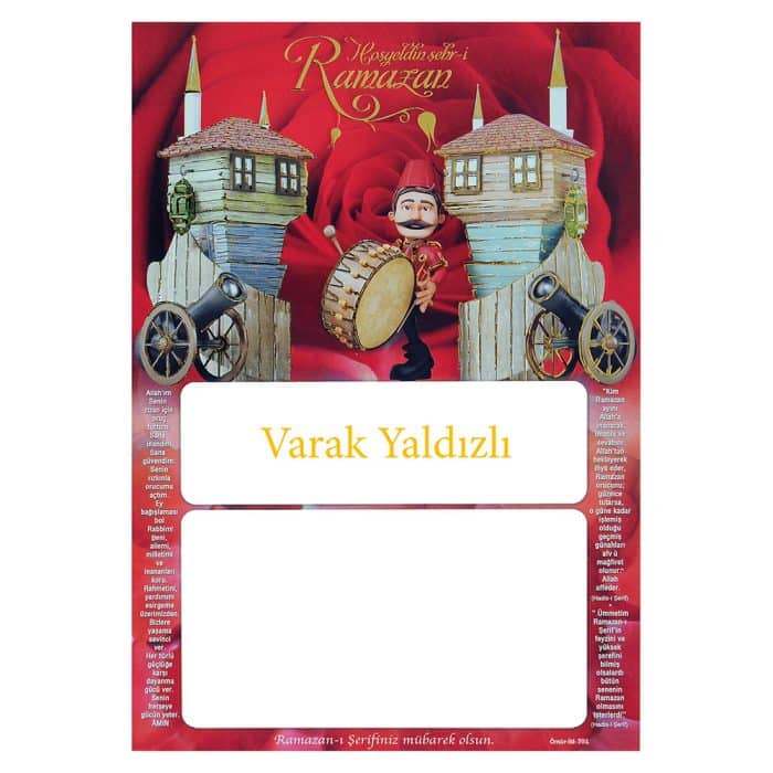 ÖMÜR-İM-701 YALDIZLI İMSAKİYE - Görsel 2